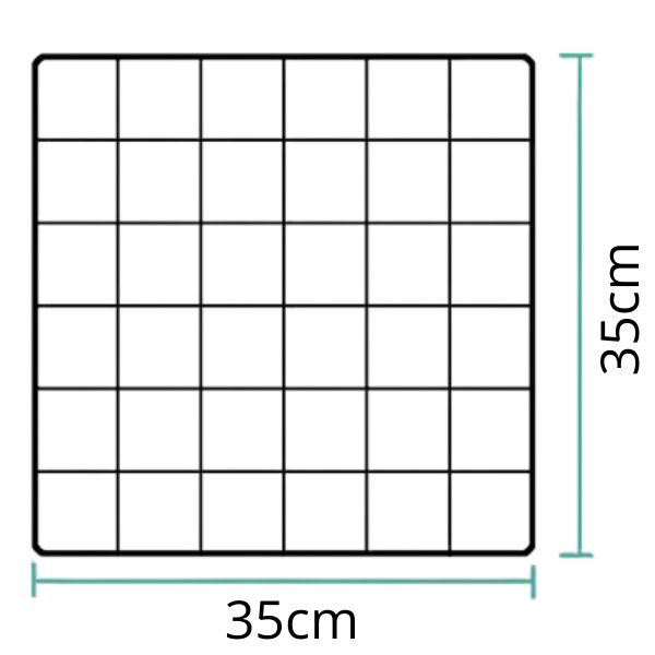 System chińskich kratek 35x35