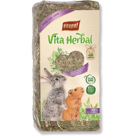 800g Vitapol Siano dla gryzoni i królików 