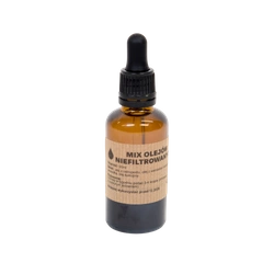 50ml mix olejów do posiłków dla królików (z konopi, lnu, ostropestu i wiesiołka)