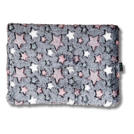 Świąteczny materacyk z gwiazdkami dla królików