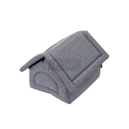 Wielki mięciutki domek z odpinanym dachem dla dużego królika miniaturki