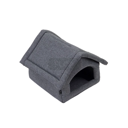 Wielki mięciutki domek z odpinanym dachem dla dużego królika miniaturki