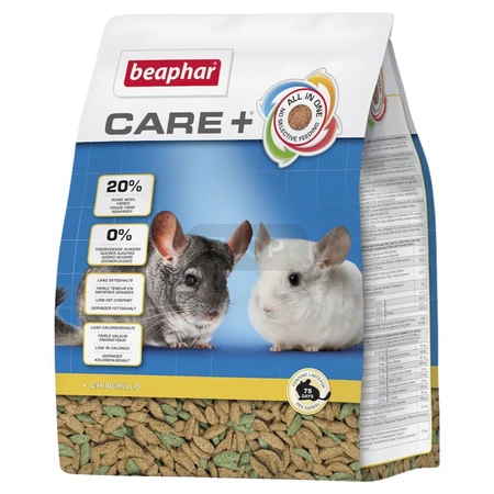 Beaphar Care+ Chinchilla 1,5 kg - karma Super Premium dla szynszyli