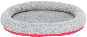 Czerwone legowisko dla królika