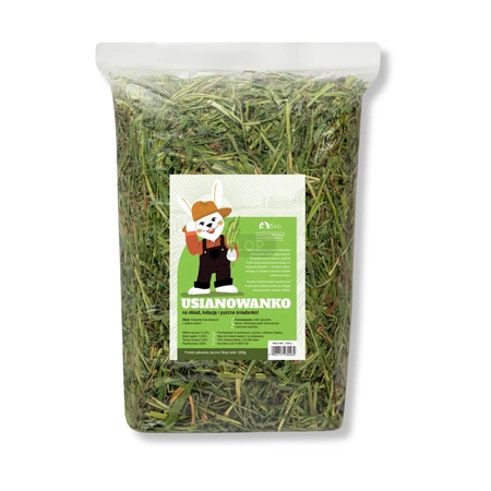 TIVO Usianowanko 1 kg – zielone i aromatyczne sianko dla królików
