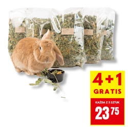 4+1 GRATIS  Zioła rutynowe dla królika - mieszanka ziołowa 500g