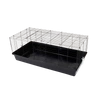 Klatka dla królika 120cm x 59cm x 47cm czarna