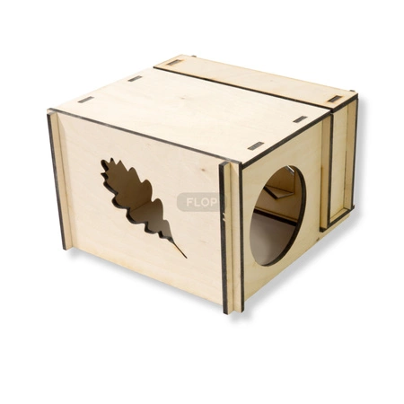 Domek z dwustronnym paśnikiem FLOP