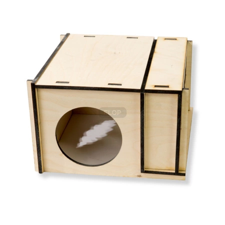 Domek z dwustronnym paśnikiem FLOP