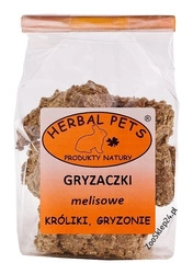 Gryzaki melisowe dla królika 140g