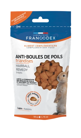 FRANCODEX Przysmaki zapobiegające zakłaczeniom dla królków 50g