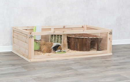Wybieg domowy dla królików - bezpieczne miejsce odpoczynku i jedzenia