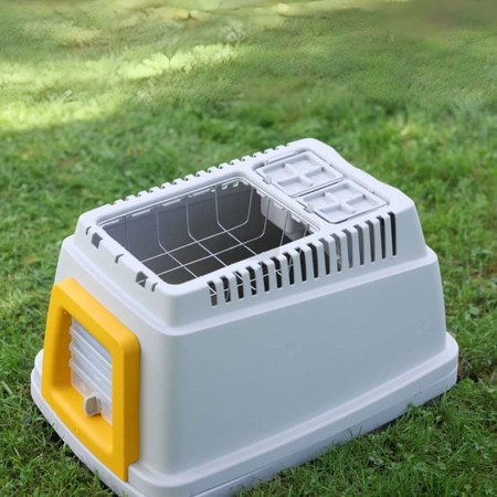 Bunny Base - dwupoziomowy domek z podziemną norą dla królika z wyposażeniem