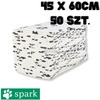 Spark  Podkłady jednorazowe pod VetBed 45x60 cm 50 szt. dla królika