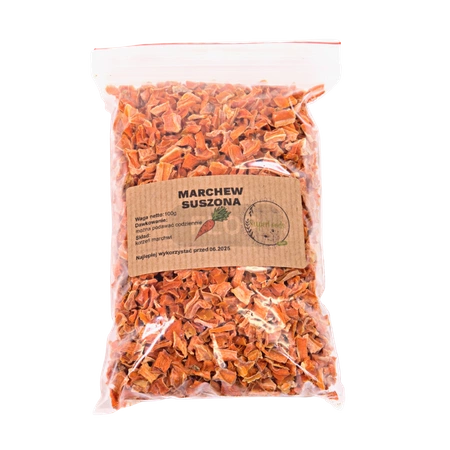Suszona marchew (kostka) 100g