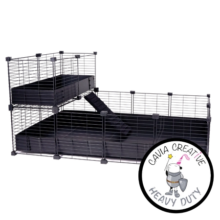 Piętro ze schodkami do klatek Cavia Creative Heavy Duty