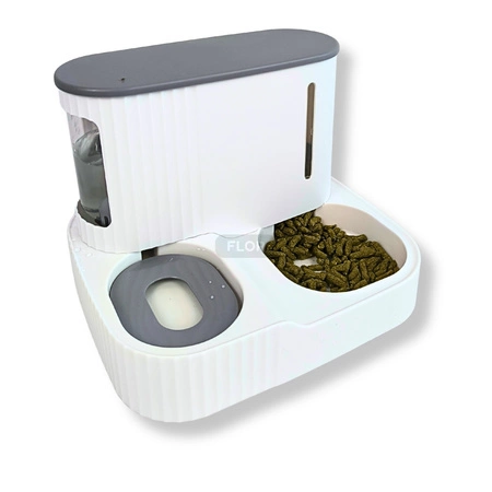 Automatyczny podajnik karmy i wody 2 w 1 dla królika (3 l + 850 ml)