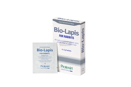 Bio-Lapis 6x2g preparat 4w1 dla królików: probiotyk, prebiotyk, elektrolit i witaminy