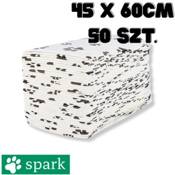 Spark  Podkłady jednorazowe pod VetBed 45x60 cm 50 szt. dla królika