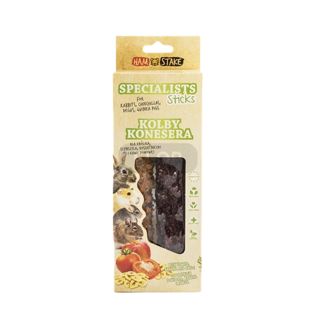 HAM-STAKE Kolby konesera z pomidorem, bananem i jabłkiem