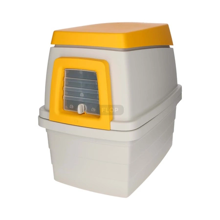 Bunny Base - dwupoziomowy domek z podziemną norą dla królika z wyposażeniem