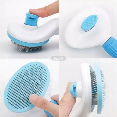 Nuxie® Szczotka samoczyszcząca 20 cm do vetbedów i sierści zwierząt