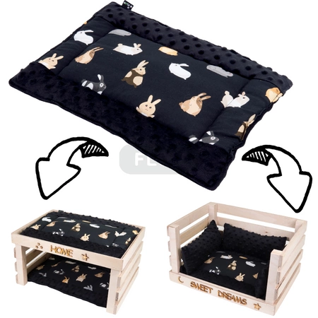 Materacyk XL w króliczki - tylko za punkty