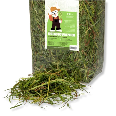 TIVO Usianowanko 1 kg – zielone i aromatyczne sianko dla królików