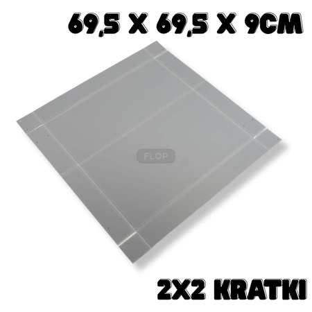 Dno 69,5x69,5x9 cm do klatki 2x2 – Cavia Creative BASIC Line