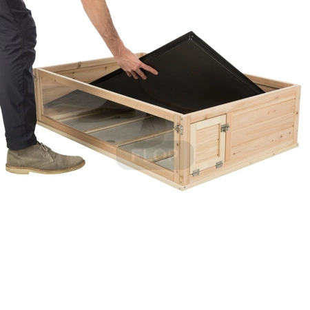 Wybieg domowy dla królików - bezpieczne miejsce odpoczynku i jedzenia