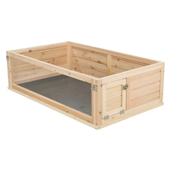 Wybieg domowy dla królików - bezpieczne miejsce odpoczynku i jedzenia