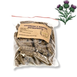 Gryzaczki z ostropestu 100% dla królika 100g SuperFoods