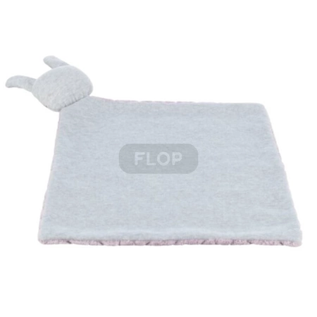 Kocyk XL z pluszową głową króliczka