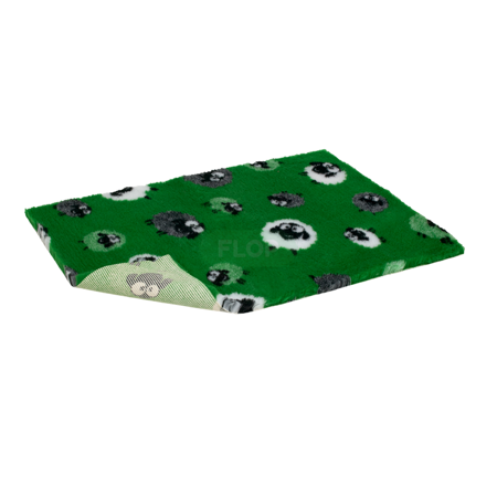 Vetbed® Non-Slip S (50x75cm) - zielony w owieczki